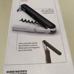 Waiters corkscrew wine opener